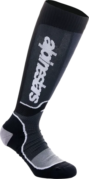 ALPINESTARS MX Plus Socks - Black/White - Medium 4702324-12-M