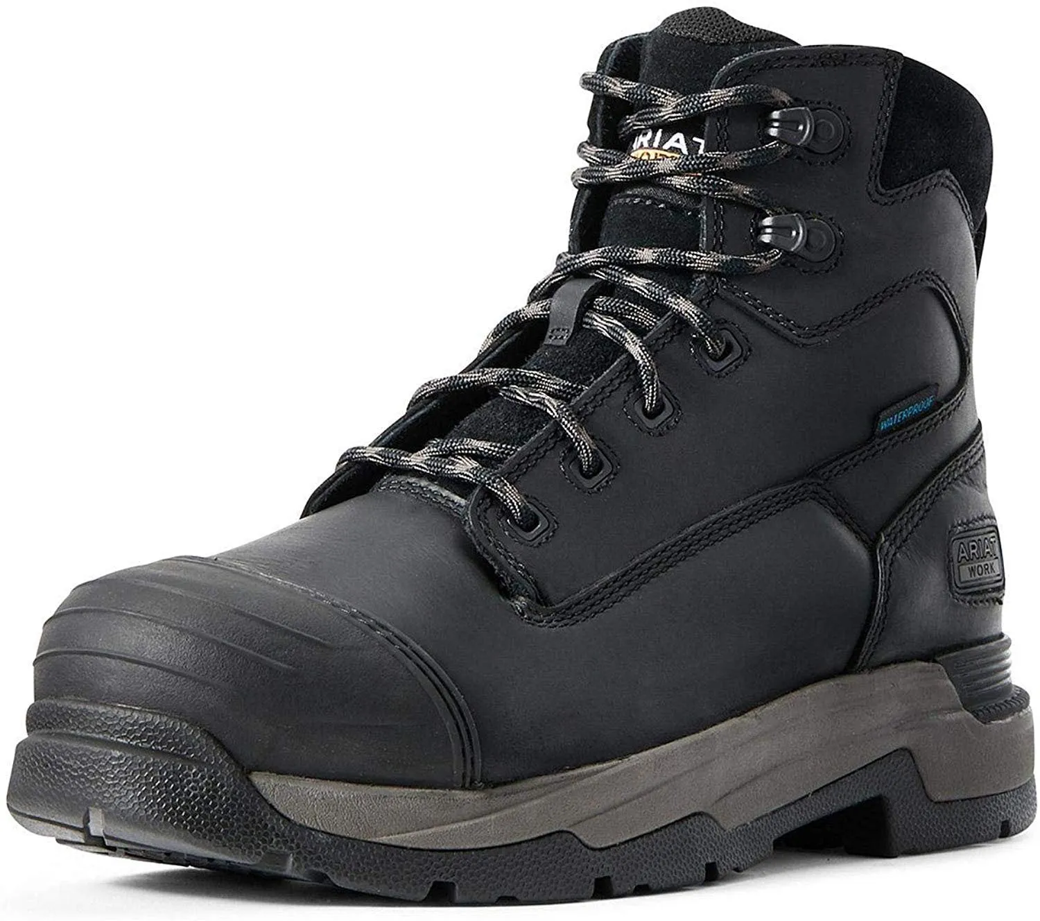 ARIAT Men's Mastergrip Defend 6" Waterproof Composite Toe Work Boot