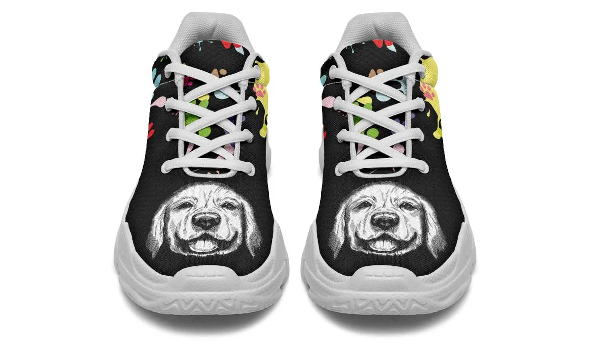 Artsy Labrador Chunky Sneakers