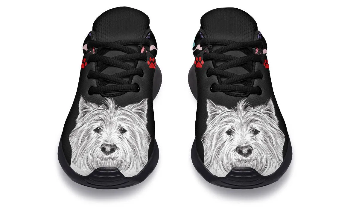 Artsy Westie Sneakers