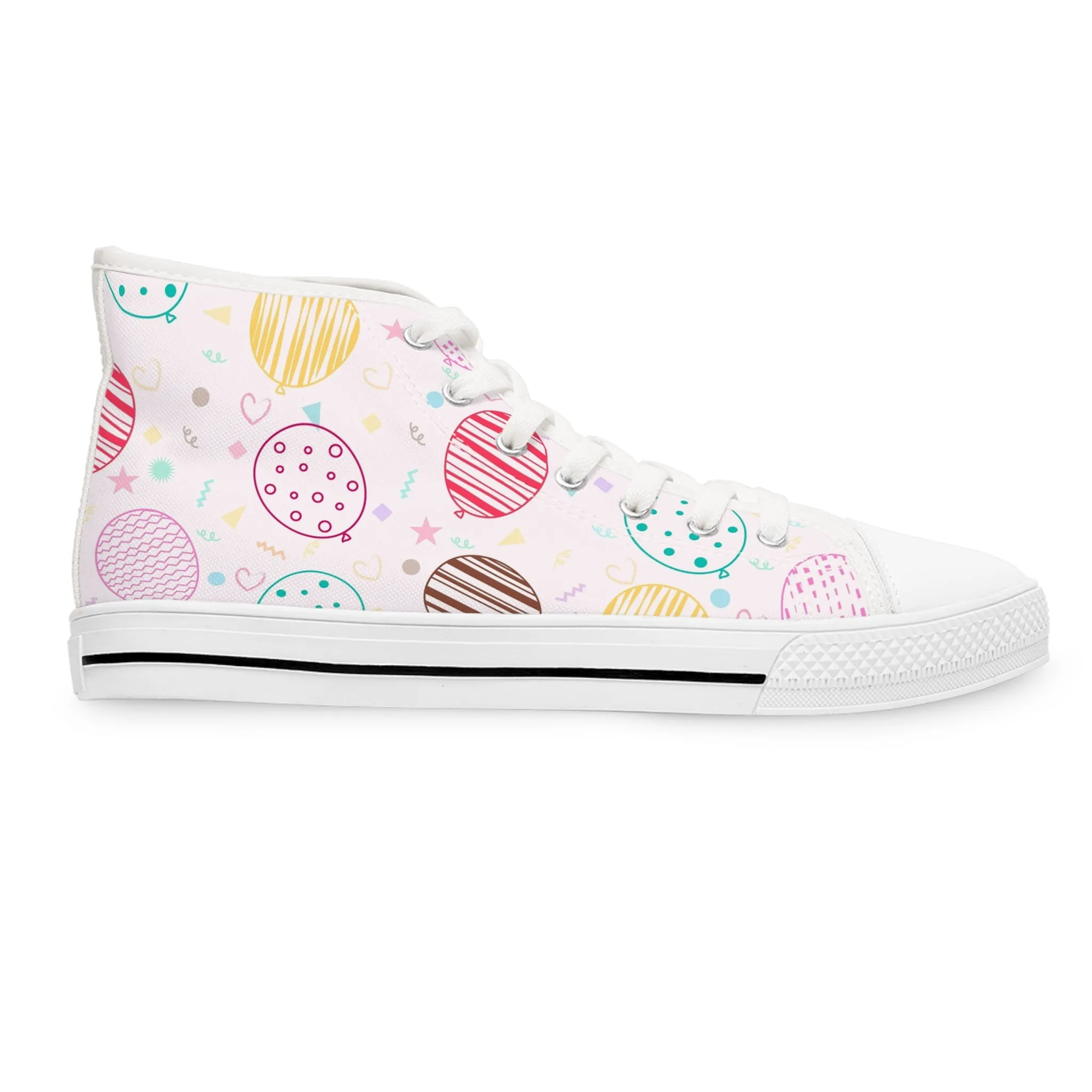 Balloons Women's High Top Sneakers