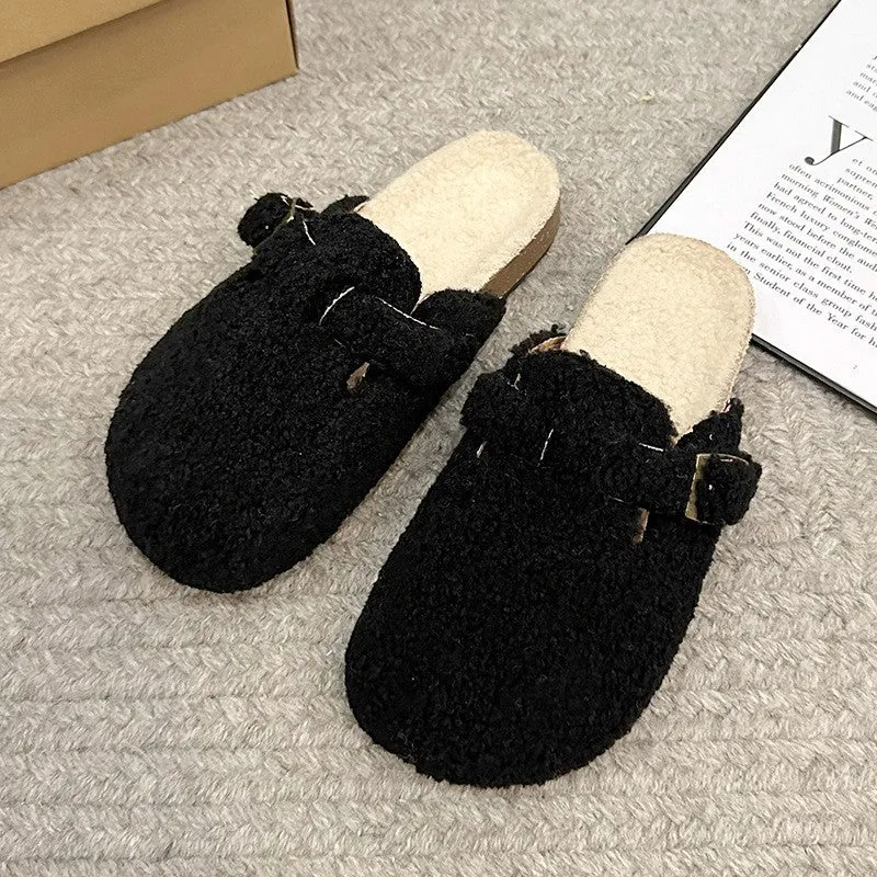 Baotou Half-slip Cotton Slippers -King Stone Brothers and Co