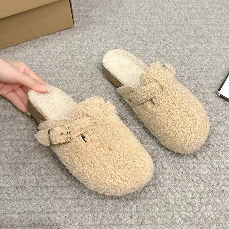 Baotou Half-slip Cotton Slippers -King Stone Brothers and Co