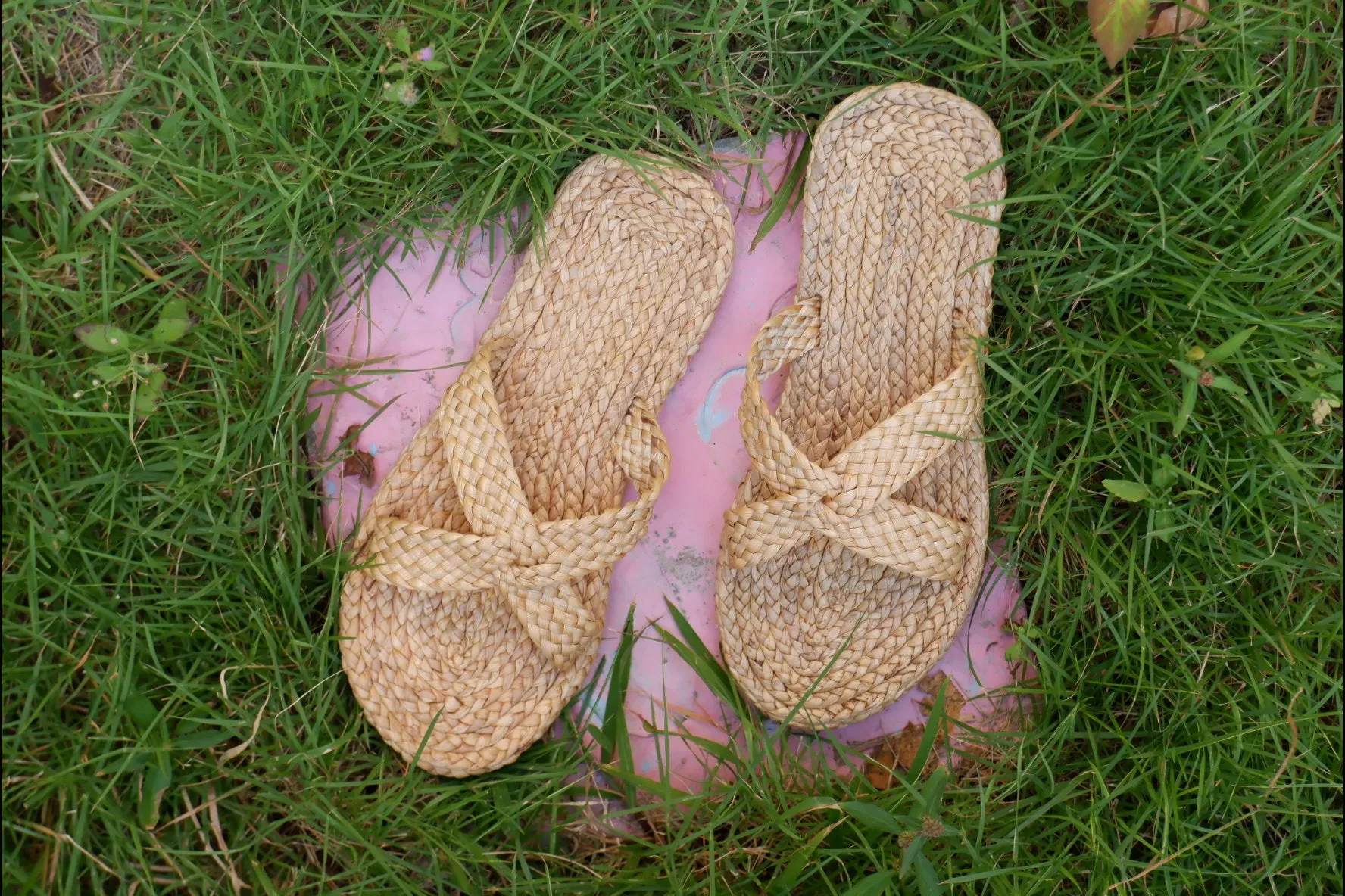 Beach Sandals straw sandals