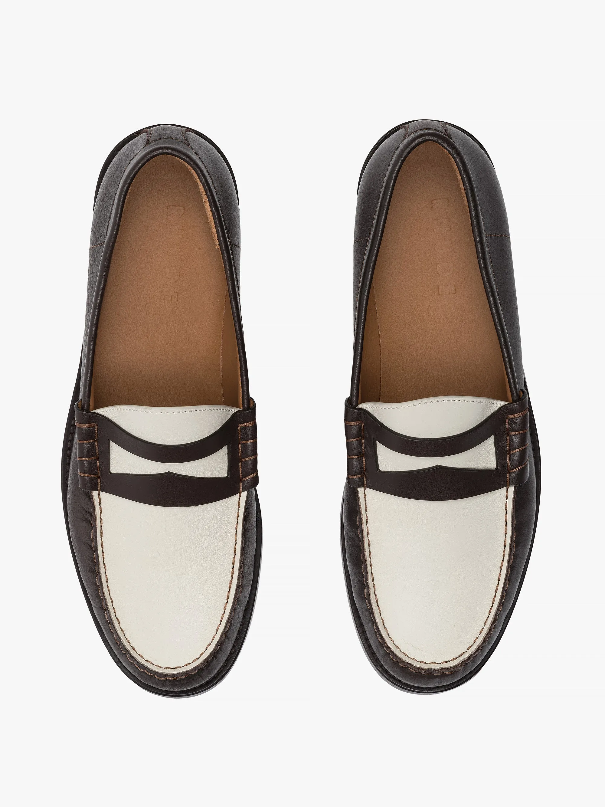 BICOLOR SLIP ON LOAFER