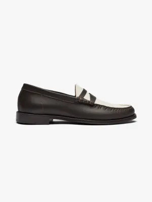 BICOLOR SLIP ON LOAFER