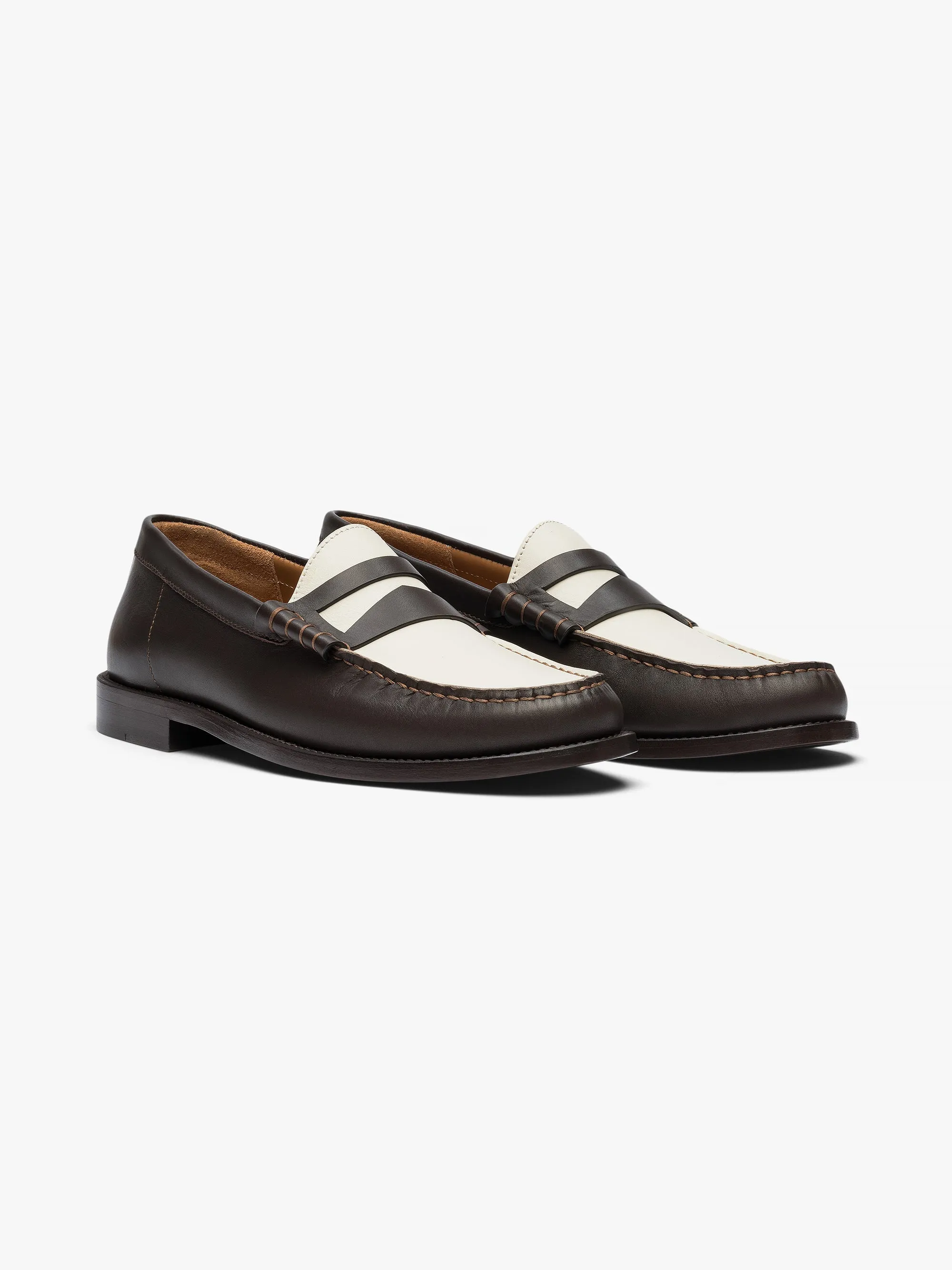 BICOLOR SLIP ON LOAFER