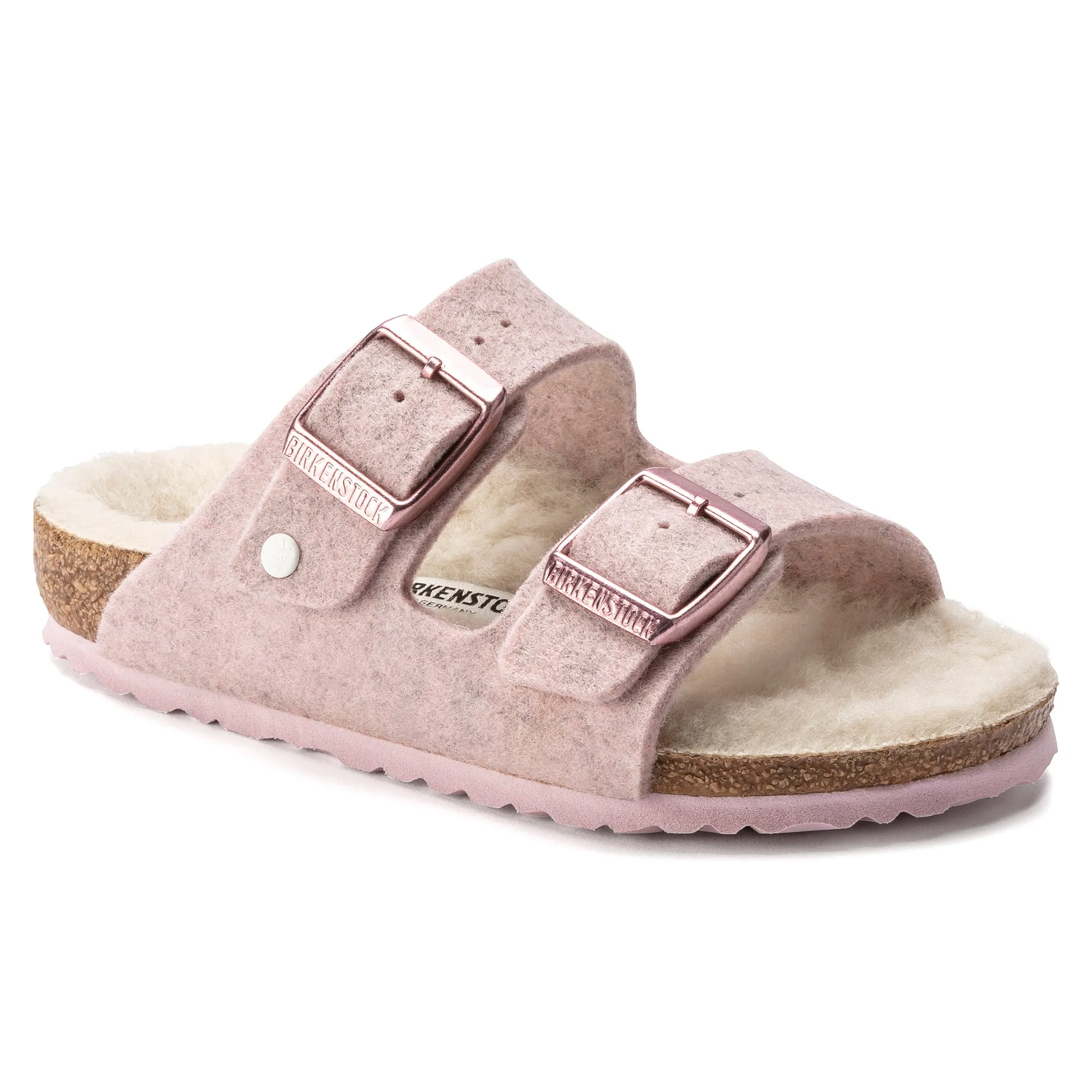 Birkenstock Arizona Happy Lamb Wool Shearling Kid's