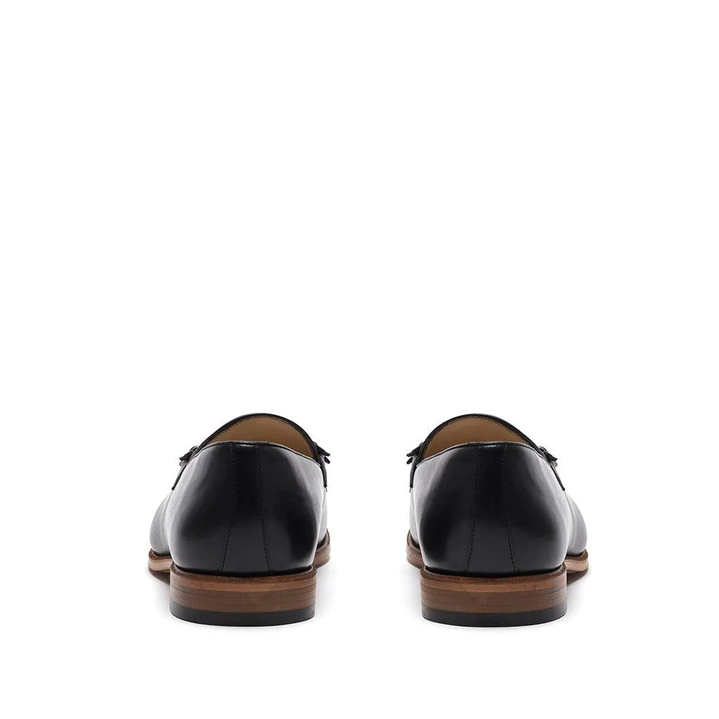 Black Calf Horsebit Loafer