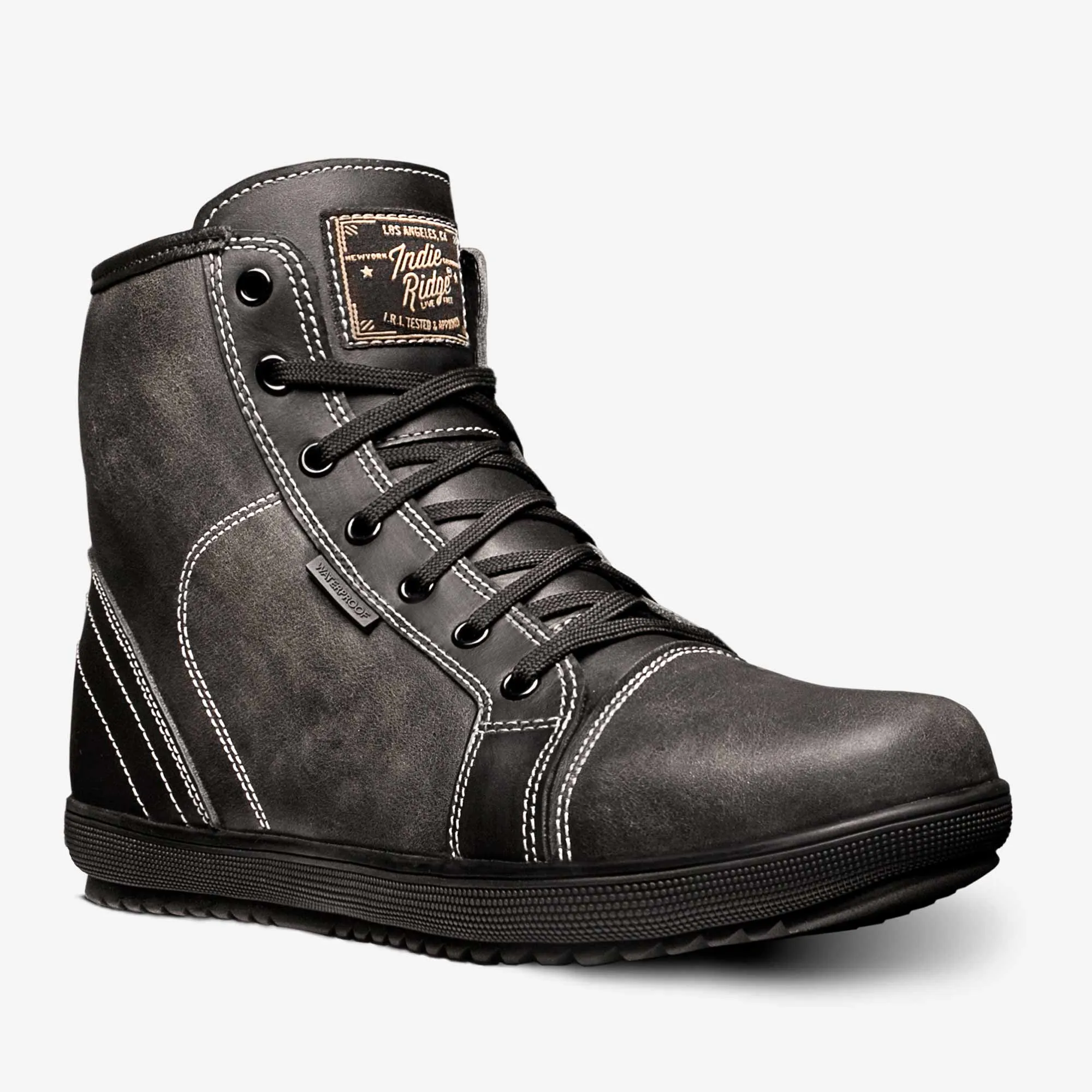 Black Comanche - Motorcycle Boots