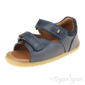 Bobux Driftwood Infant Boys Navy Open-Toe Sandal