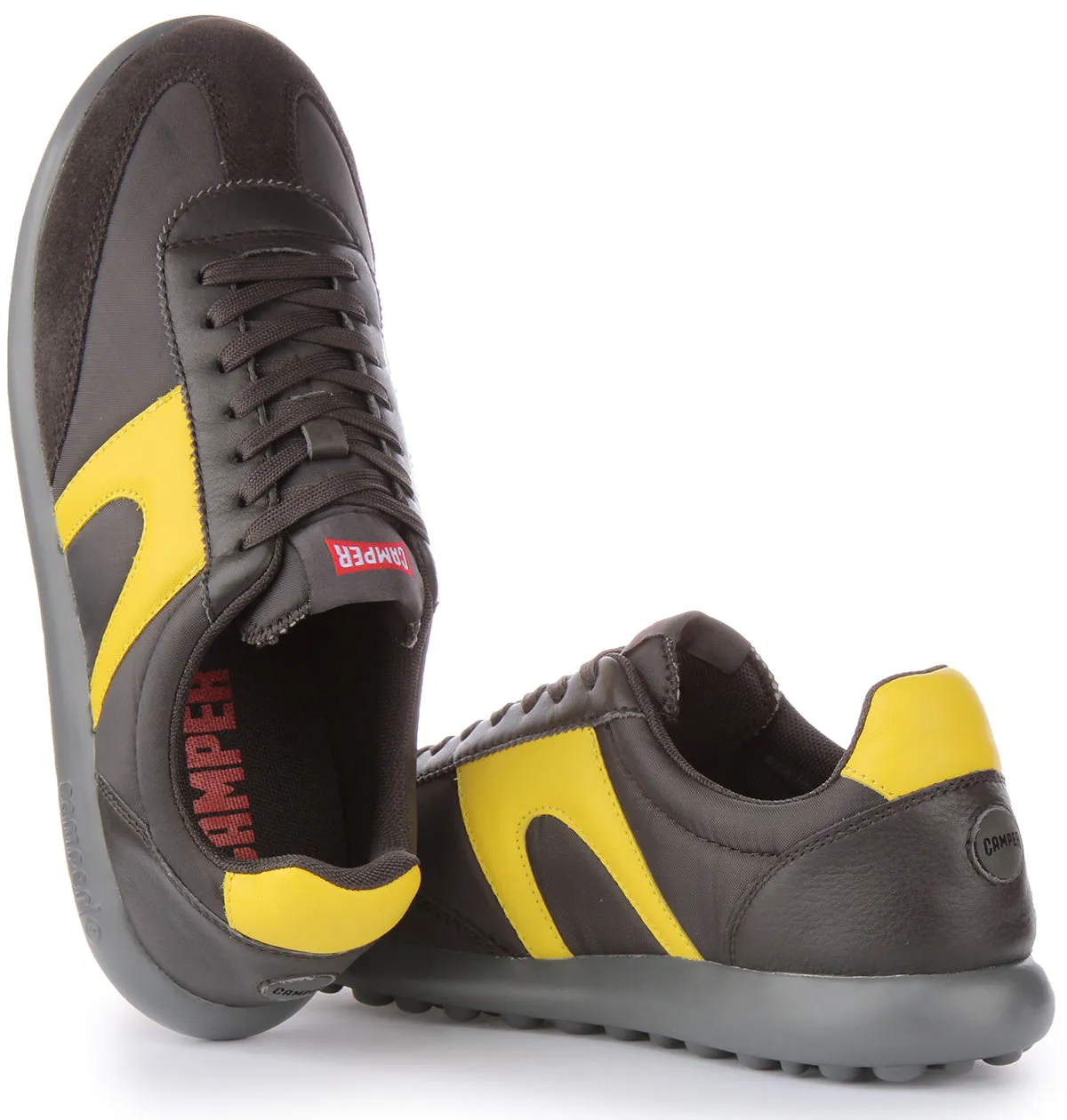 Camper Pelotas XLF In Black Yellow