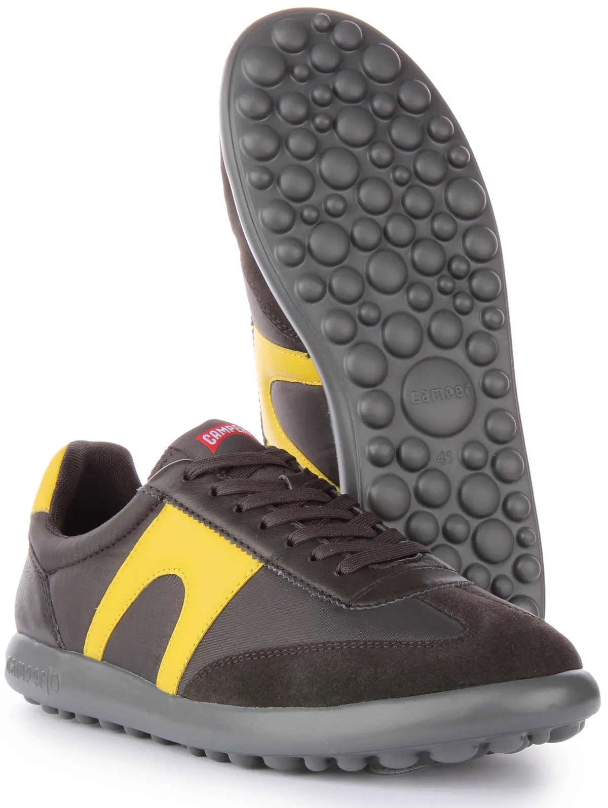 Camper Pelotas XLF In Black Yellow