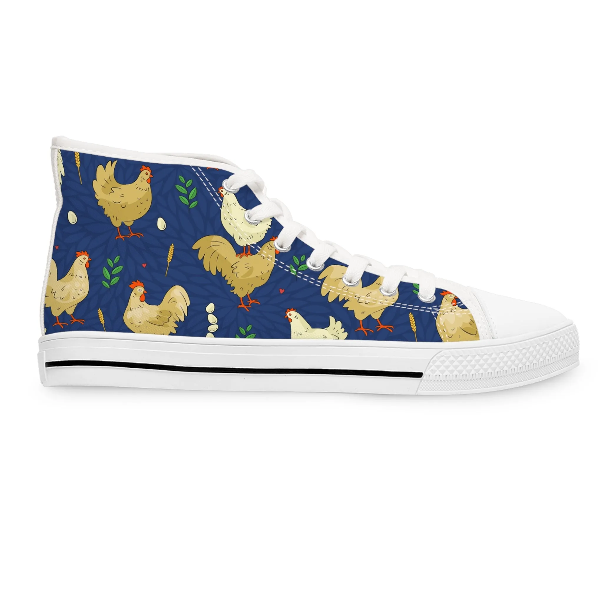 Chicken Women's High Top Sneakers