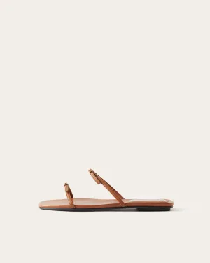 Clara Sandals Leather Nappa Tan