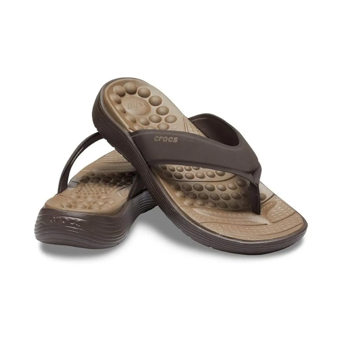 Crocs Reviva Flip M - BRN