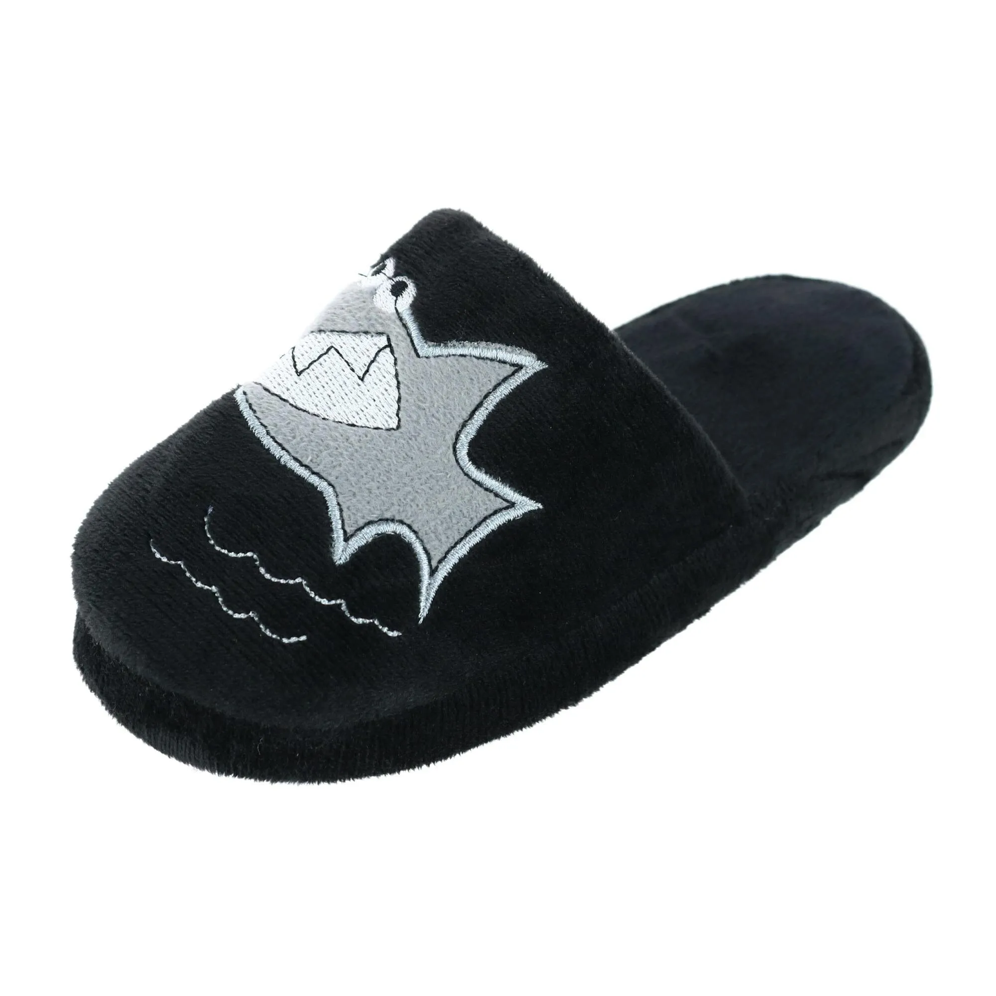 CTM® Boy's Slide House Slippers with Shark Detail