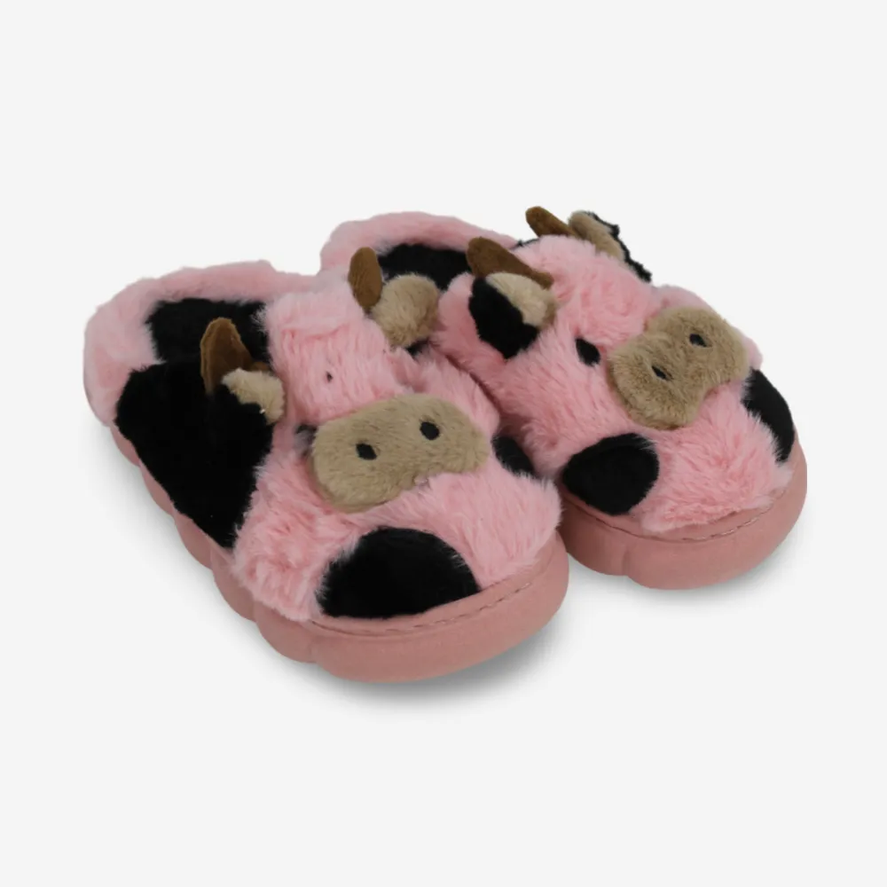 Cute Cow Soft Slippers