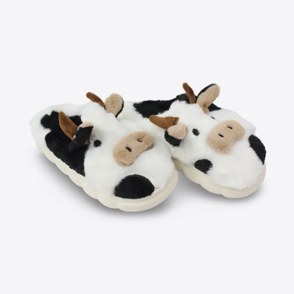 Cute Cow Soft Slippers