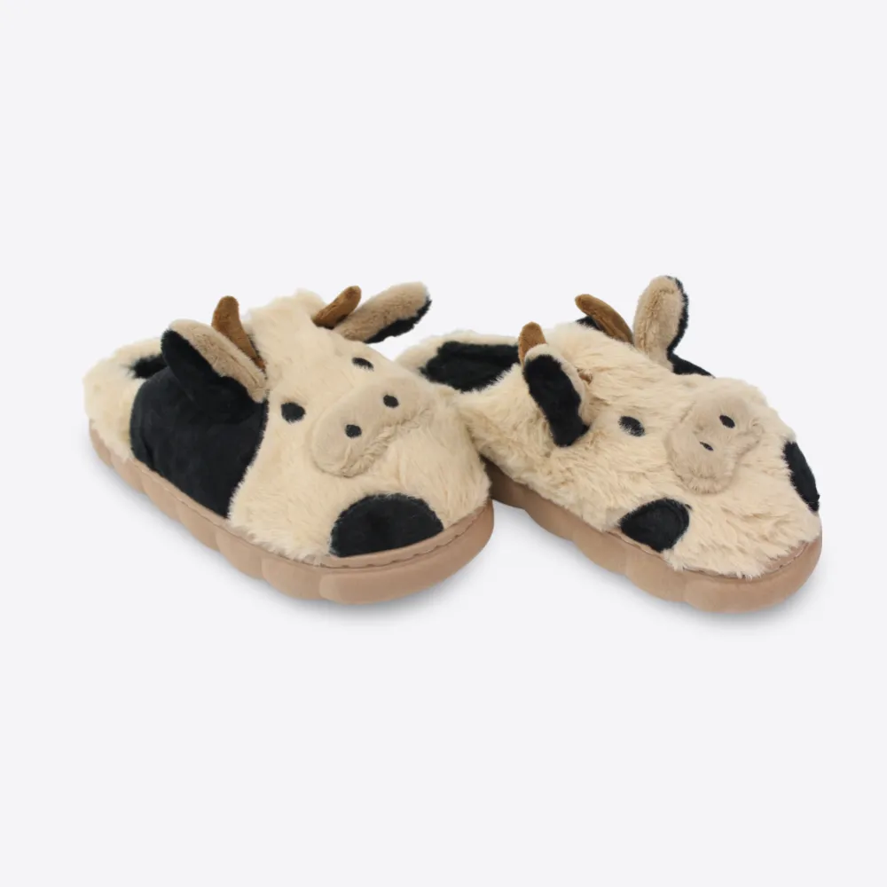 Cute Cow Soft Slippers