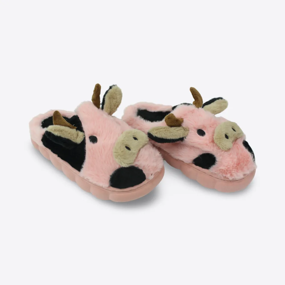 Cute Cow Soft Slippers