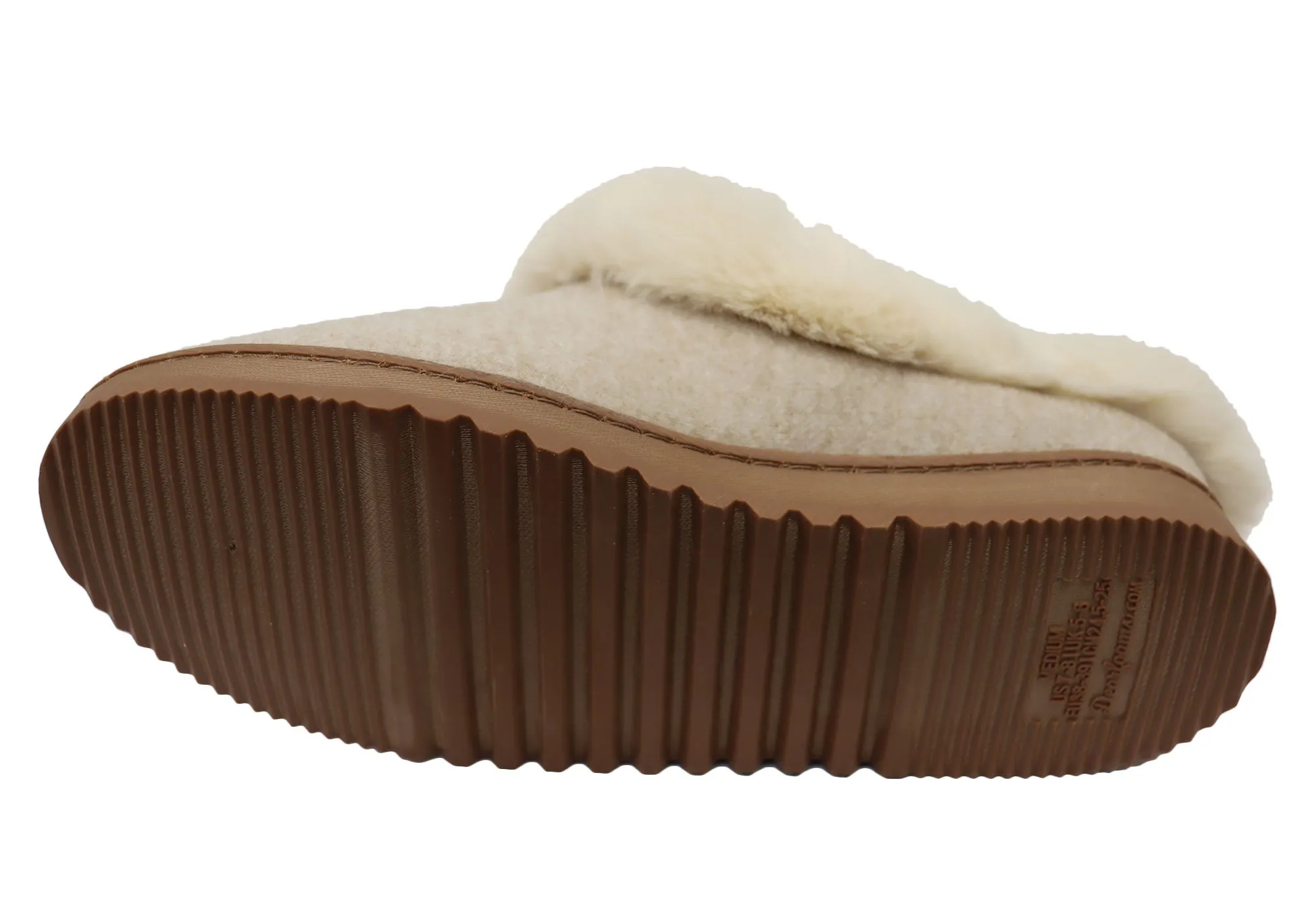 Dearfoams Womens Comfortable Chloe Soft Knit Clog Slippers