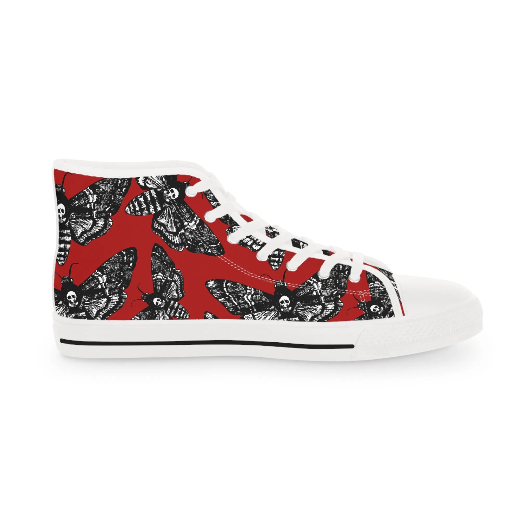 Death Head Hawk Moth Men's High Top Sneakers