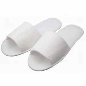 Disposable Soft Paper Slippers SP White 30 pairs