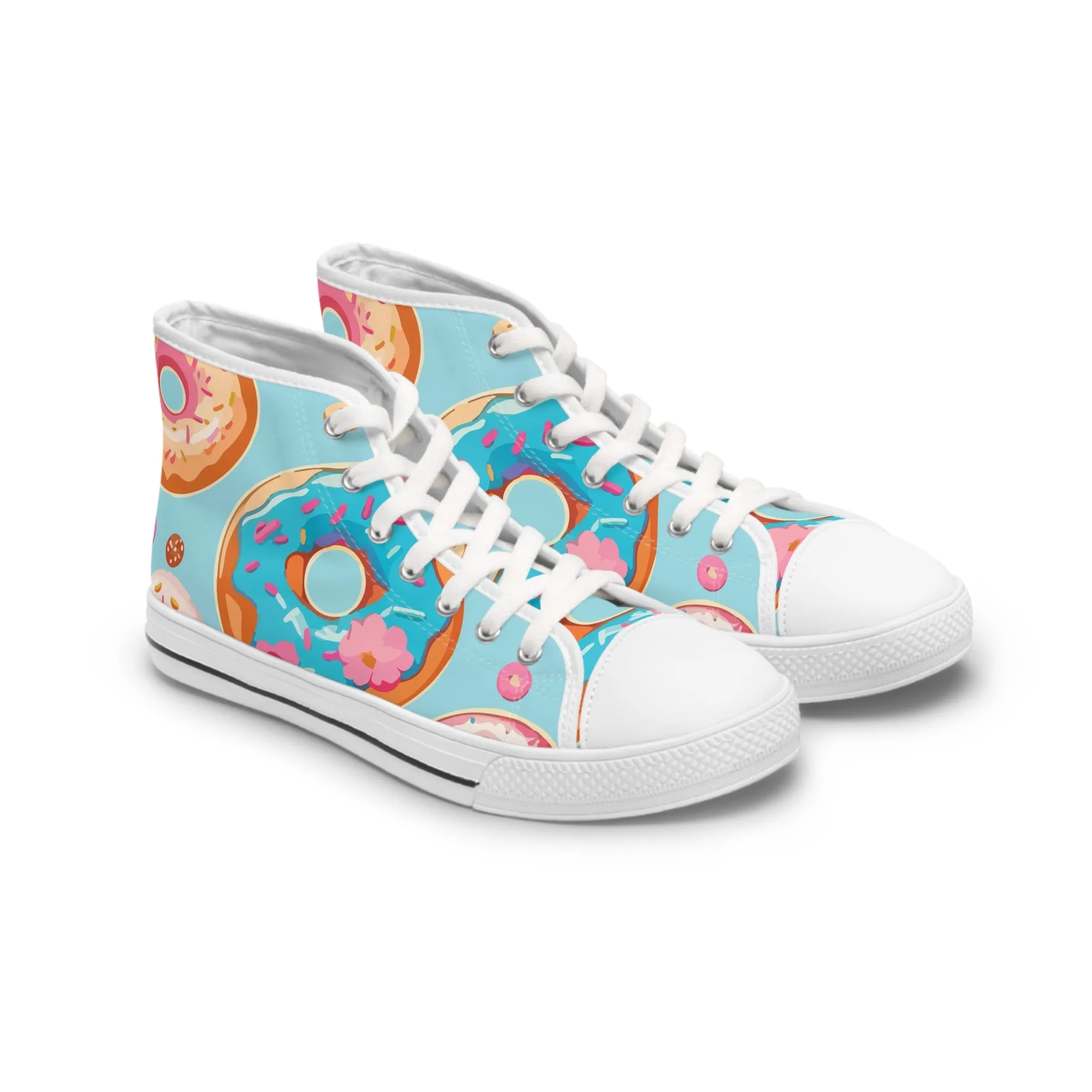 Donuts Women's High Top Sneakers