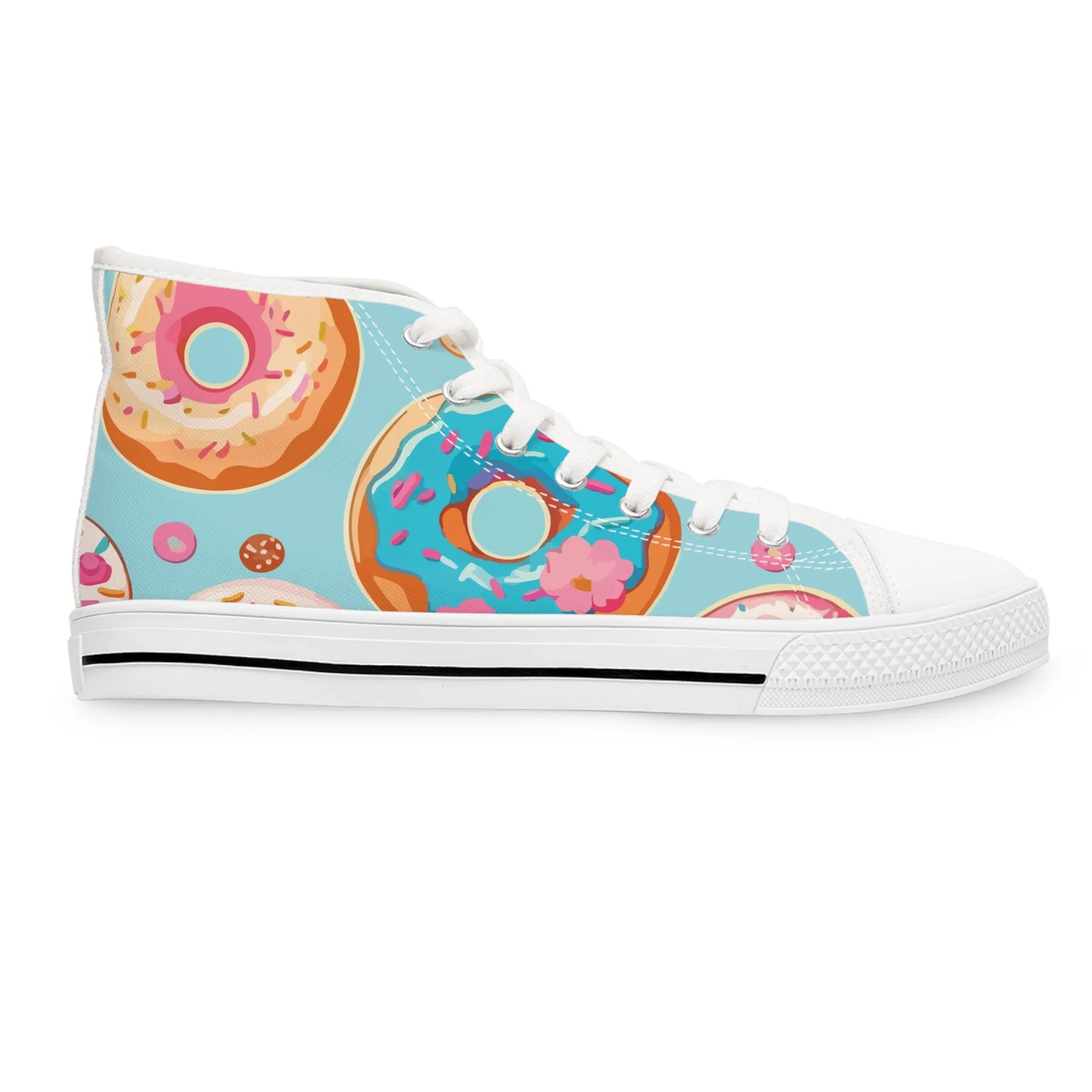 Donuts Women's High Top Sneakers