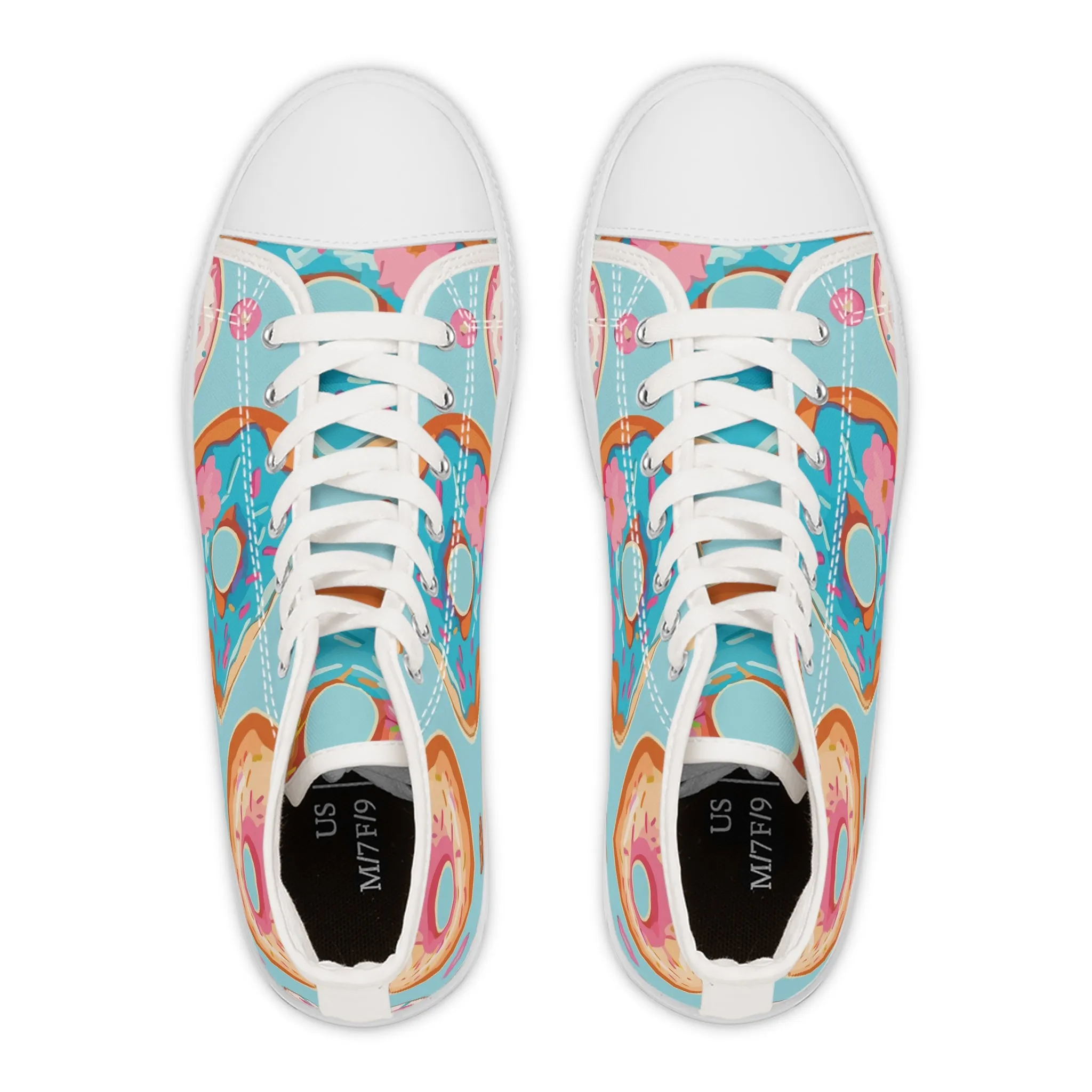 Donuts Women's High Top Sneakers