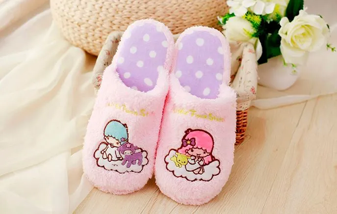 Dreamy Twin Star Slippers