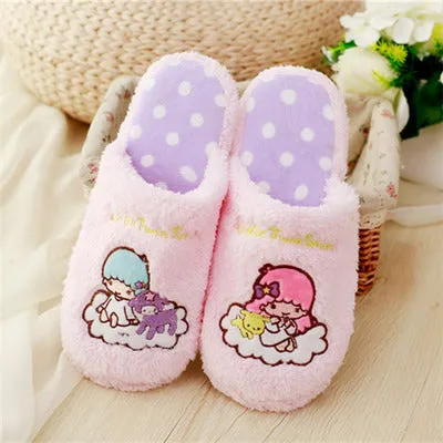 Dreamy Twin Star Slippers