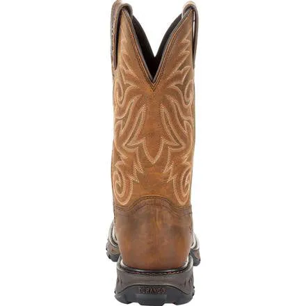 Durango Men's Brown Maverick Square Steel Toe Boot