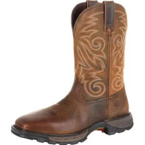 Durango Men's Brown Maverick Square Steel Toe Boot