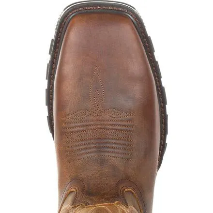 Durango Men's Brown Maverick Square Steel Toe Boot