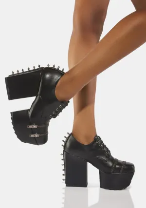 Excuses Platform Heels