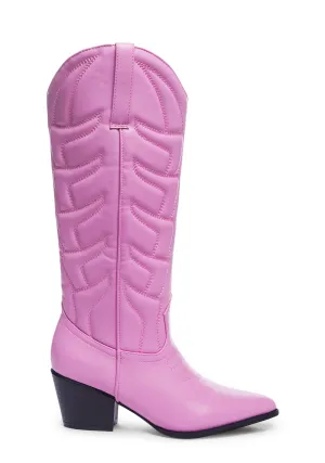 Fernando Cowboy Boots- Pink