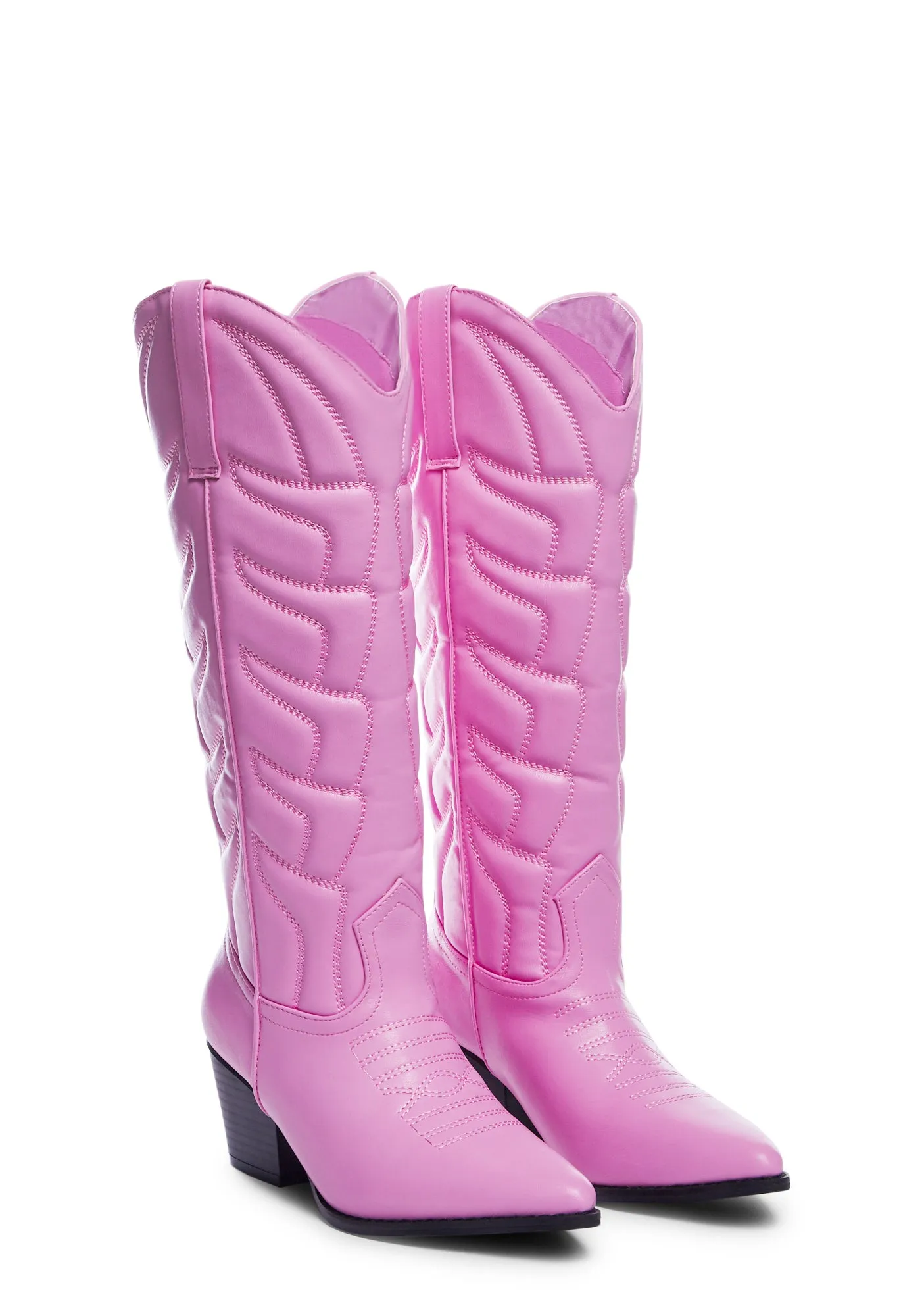 Fernando Cowboy Boots- Pink