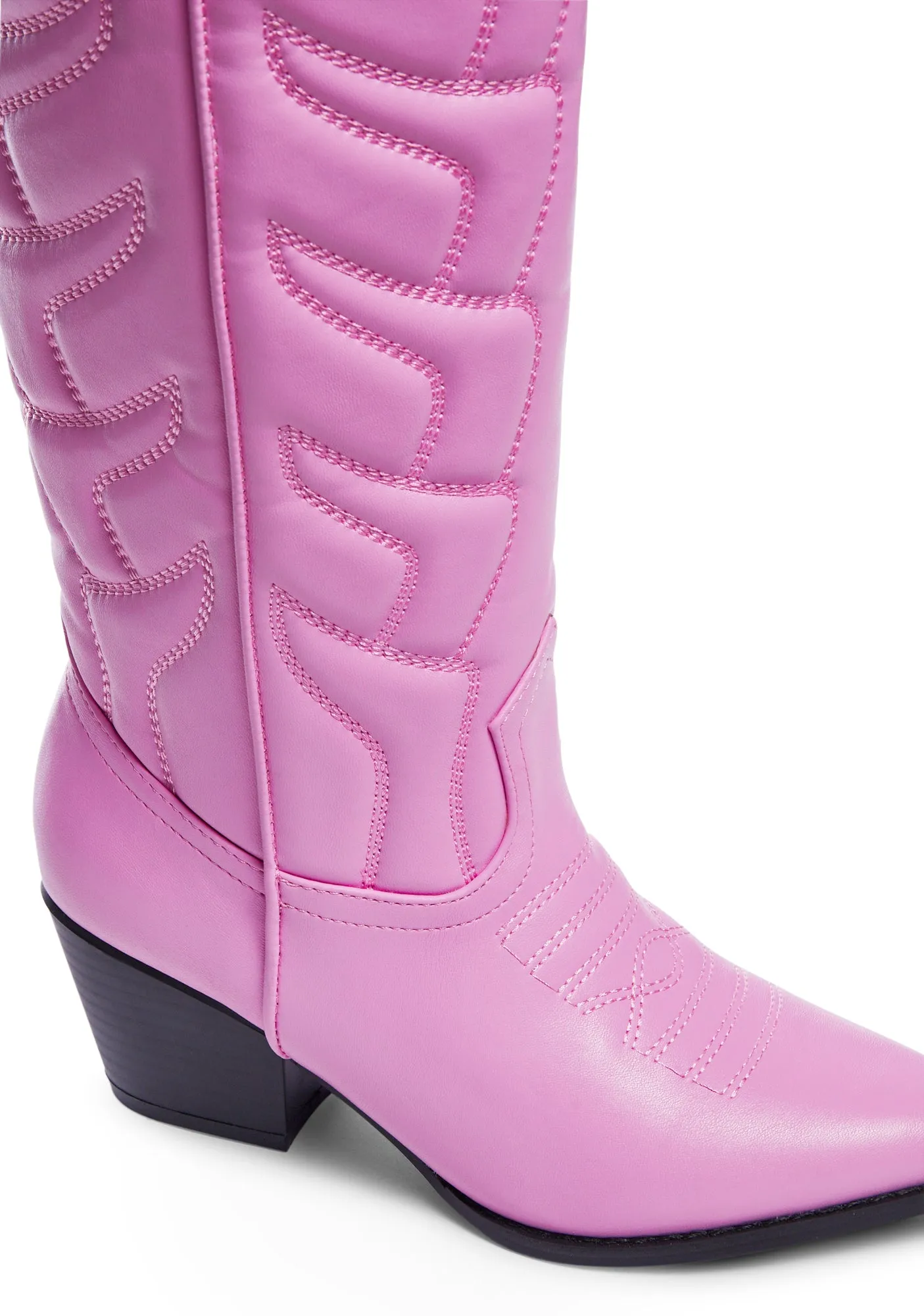 Fernando Cowboy Boots- Pink