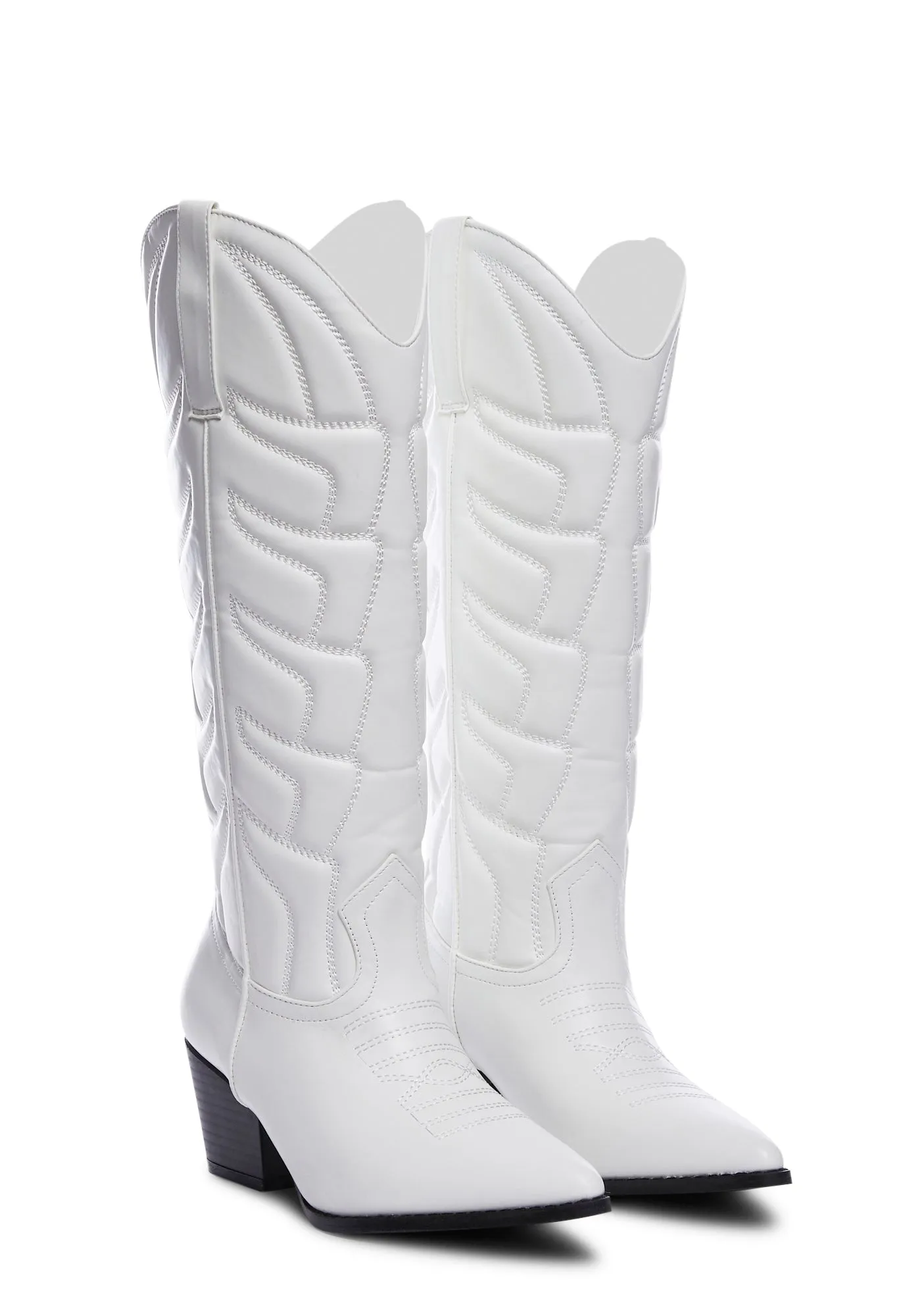 Fernando Cowboy Boots- White