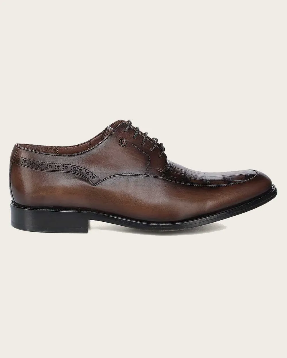 Formal derby honey ultra exotic shoe