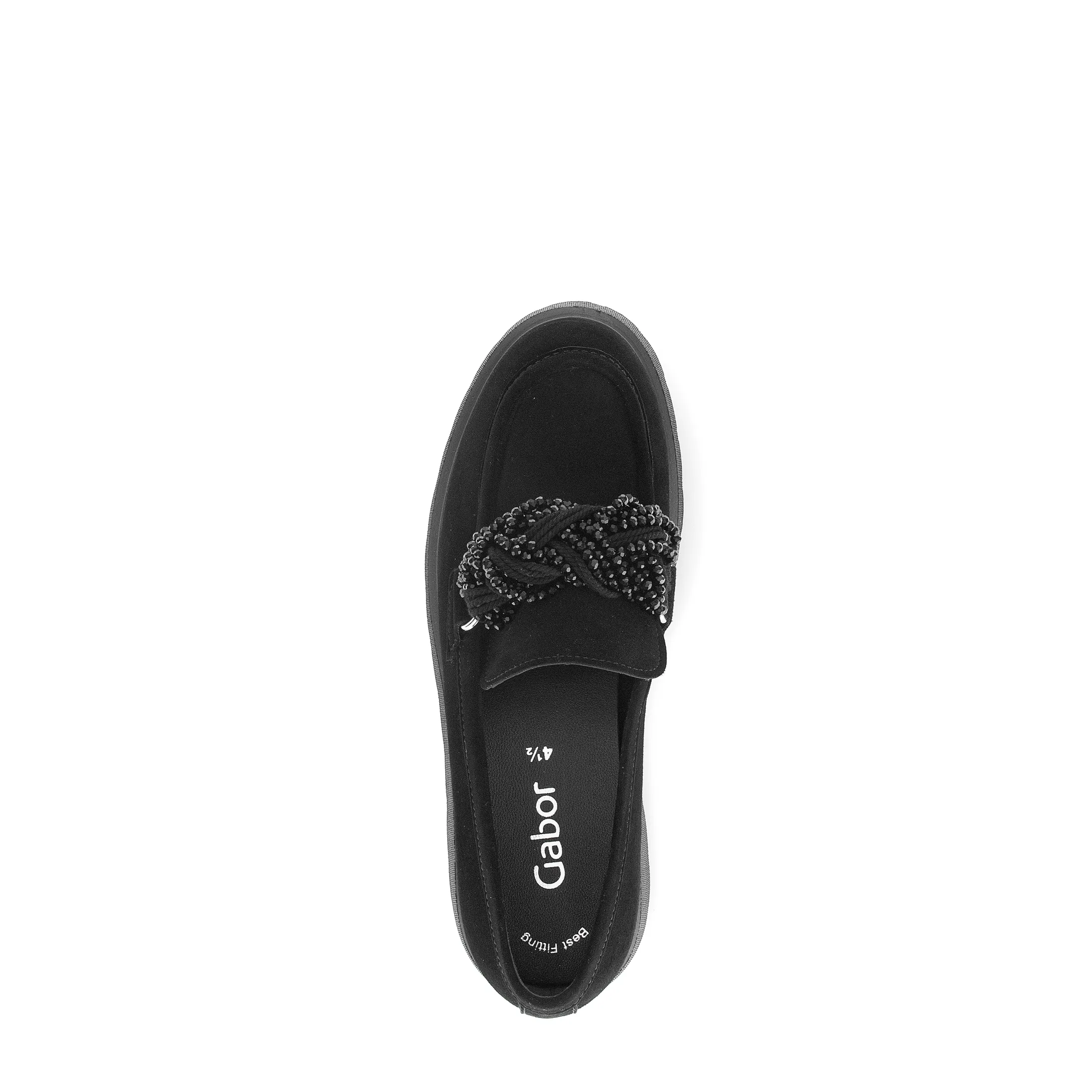 Gabor 55.301-17 Tissue Black Suede