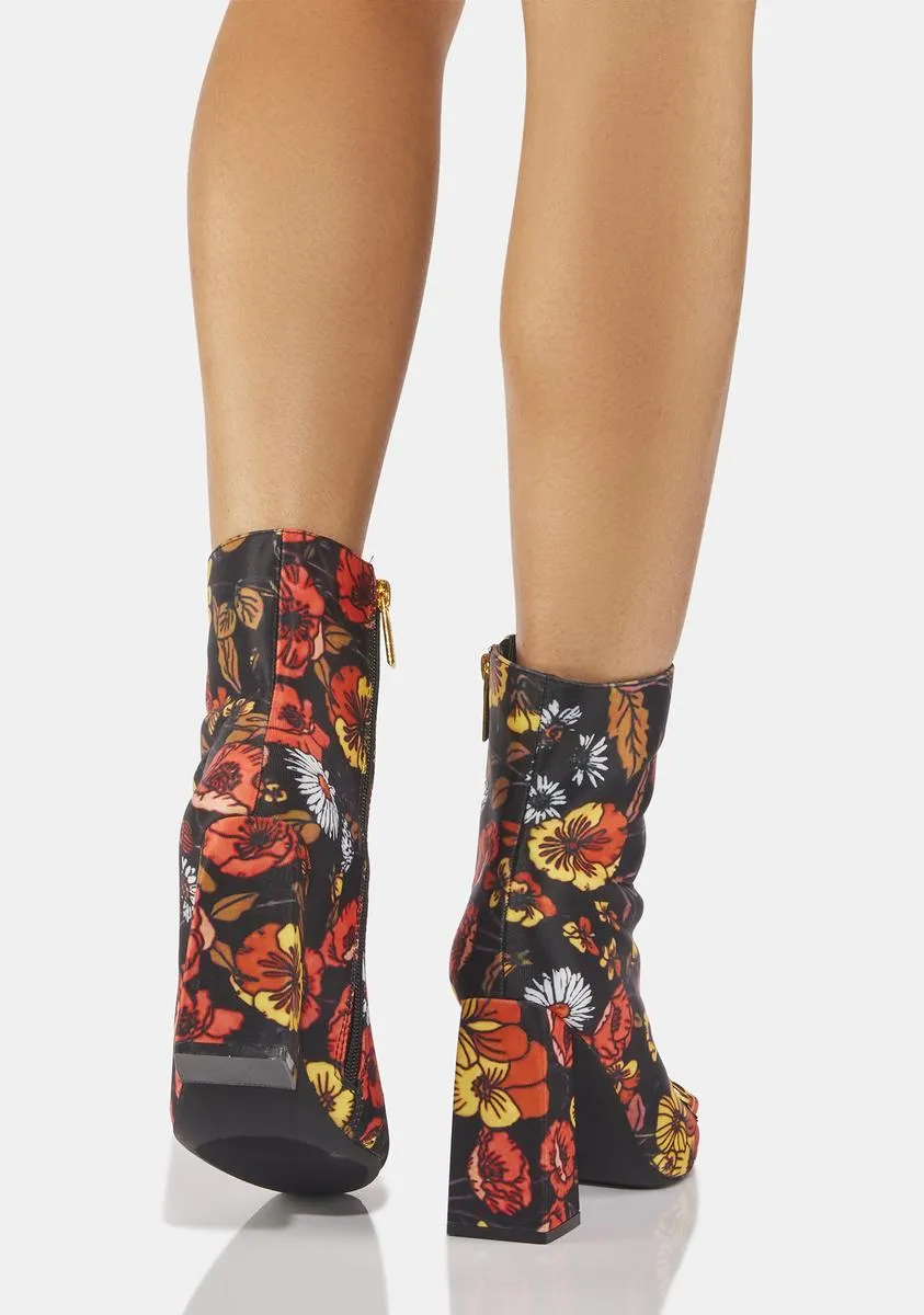 Garden Stroll Ankle Boots