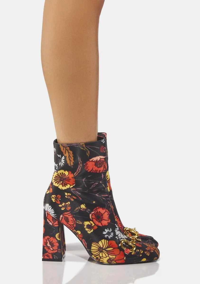 Garden Stroll Ankle Boots