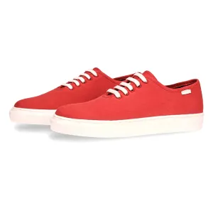 GREENSOLE MINIMAL RED MENS SNEAKER LACE UP