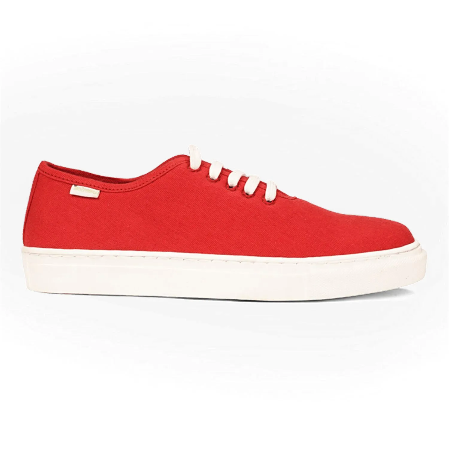 GREENSOLE MINIMAL RED MENS SNEAKER LACE UP