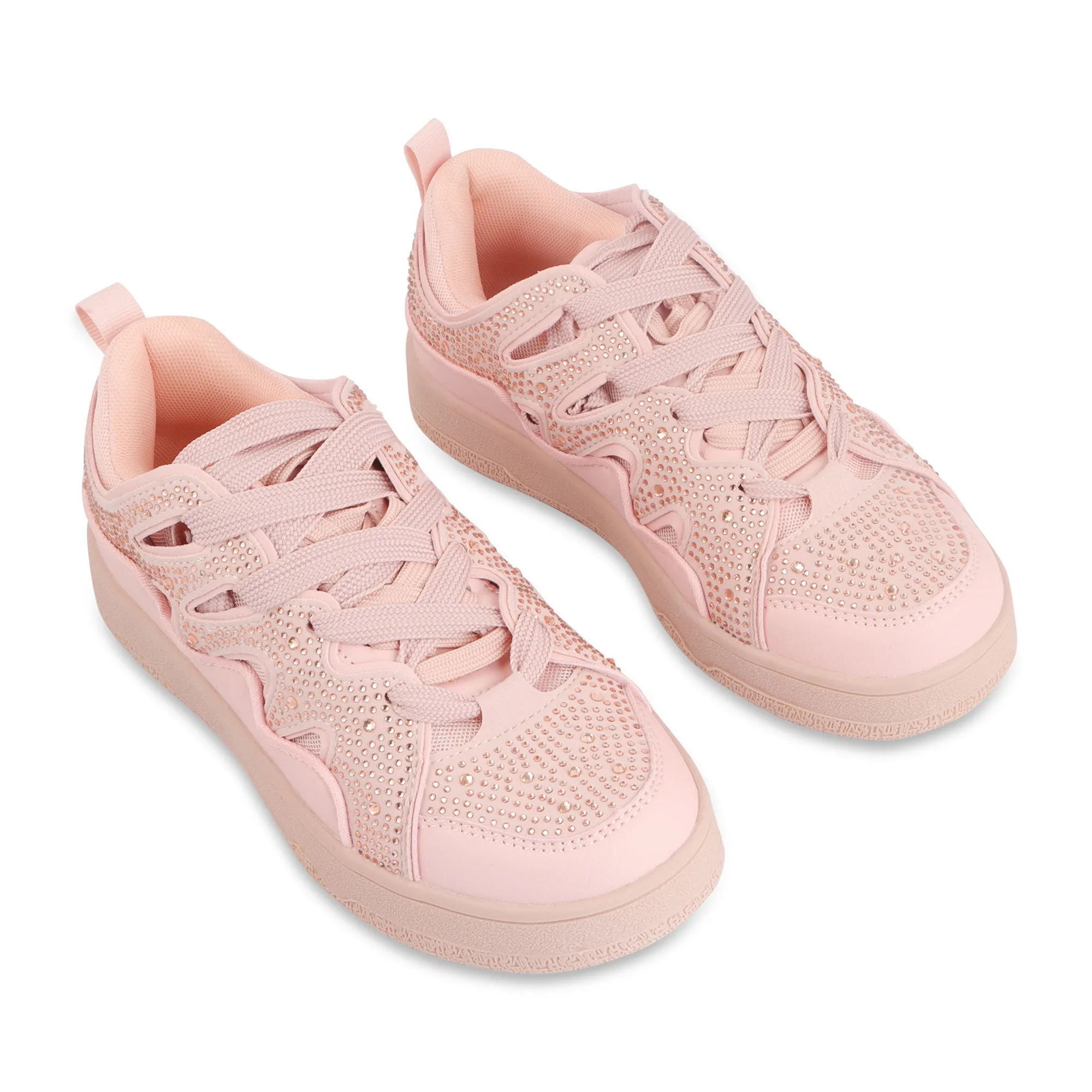 Hamster London Neptune Pink Party Sneakers