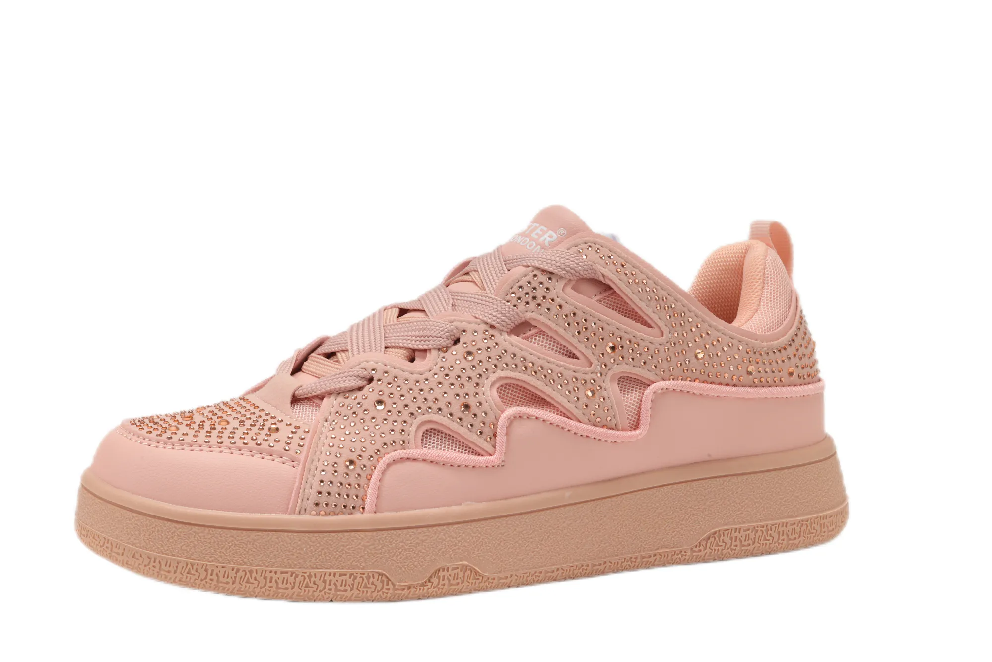 Hamster London Neptune Pink Party Sneakers