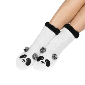 LatteLove Marshmallow Panda Sock